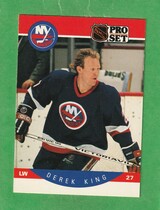 1990 Pro Set Base Set #185 Derek King