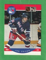 1990 Pro Set Base Set #195 Jan Erixon