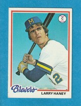 1978 Topps Base Set #391 Larry Haney