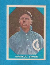 1960 Fleer Base Set #9 Mordecai Brown