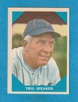 1960 Fleer Base Set #10 Tris Speaker