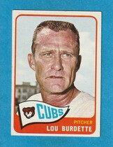 1965 Topps Base Set #64 Lew Burdette