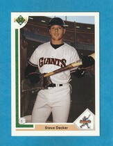 1991 Upper Deck Base Set #25 Steve Decker