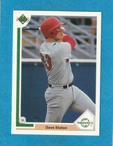 1991 Upper Deck Base Set #66 Dave Staton