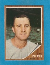 1962 Topps Base Set #260 Bill Pierce