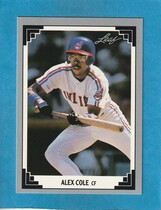 1991 Leaf Base Set #108 Alex Cole