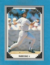 1991 Leaf Base Set #363 Mario Diaz