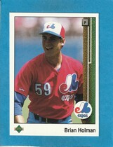 1989 Upper Deck Base Set #356 Brian Holman