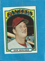 1972 Topps Base Set #242 Don Mincher