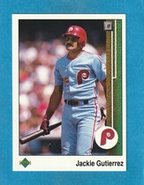 1989 Upper Deck Base Set #430 Jackie Gutierrez