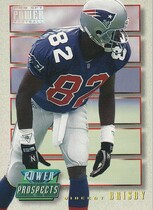 1993 Pro Set Power Update Prospects #PP26 Vincent Brisby