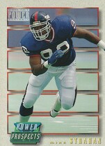 1993 Pro Set Power Update Prospects #51 Michael Strahan