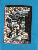 1993 Pro Set Power Update Combos #1 Andre Rison|Michael Haynes|Mike Pritchard|Drew Hill