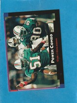 1993 Pro Set Power Update Combos #PC7 Bryan Cox|Marco Coleman