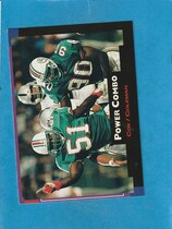 1993 Pro Set Power Update Combos #7 Bryan Cox|Marco Coleman