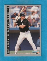 1993 Fleer Base Set #581 Chris Cron