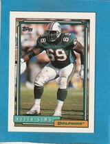 1992 Topps Base Set #614 Keith Sims
