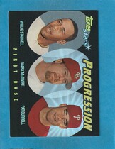 2000 Topps Stars Progression #P3 Willie Stargell|Mark McGwire|Pat Burrell