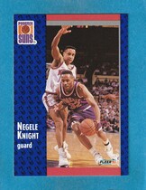 1991 Fleer Base Set #162 Negele Knight