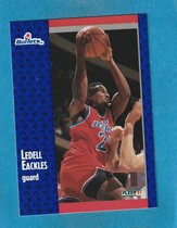1991 Fleer Base Set #204 Ledell Eackles