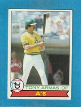 1979 Topps Base Set #507 Tony Armas
