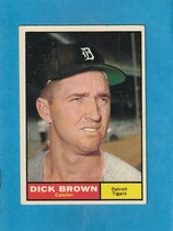 1961 Topps Base Set #192 Dick Brown