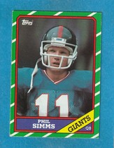 1986 Topps Base Set #138 Phil Simms