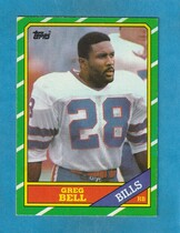 1986 Topps Base Set #386 Greg Bell