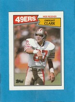 1987 Topps Base Set #116 Dwight Clark