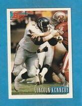 1993 Bowman Base Set #160 Lincoln Kennedy