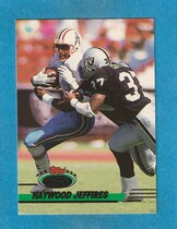 1993 Stadium Club Base Set #329 Haywood Jeffires