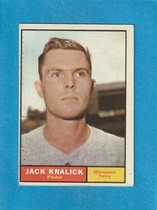 1961 Topps Base Set #36 Jack Kralick