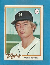 1978 Topps Base Set #456 Vern Ruhle