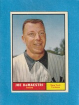 1961 Topps Base Set #116 Joe DeMaestri