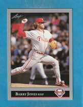 1992 Leaf Base Set #484 Barry Jones