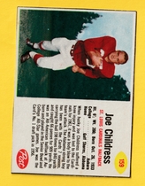 1962 Post Cereal #159 Joe Childress