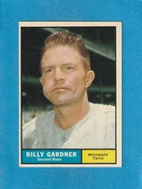 1961 Topps Base Set #123 Billy Gardner