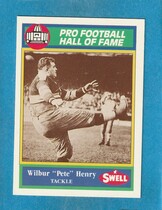 1990 Swell Greats #6 Wilbur(Fats) Henry