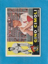 1960 Topps Base Set #58 Gino Cimoli