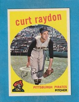 1959 Topps Base Set #305 Curt Raydon