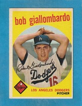 1959 Topps Base Set #321 Bob Giallombardo