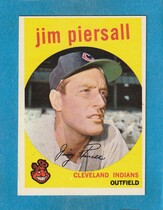 1959 Topps Base Set #355 Jim Piersall