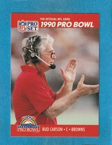 1990 Pro Set Base Set #378 Bud Carson