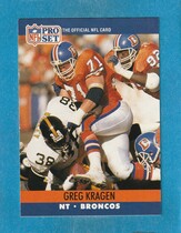 1990 Pro Set Base Set #487 Greg Kragen