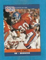 1990 Pro Set Base Set #490 Steve Sewell