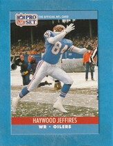 1990 Pro Set Base Set #511 Haywood Jeffires