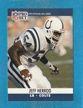 1990 Pro Set Base Set #524 Jeff Herrod