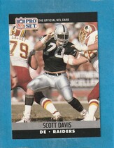 1990 Pro Set Base Set #542 Scott Davis