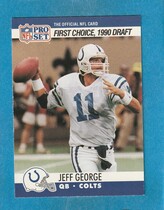 1990 Pro Set Base Set #669 Jeff George
