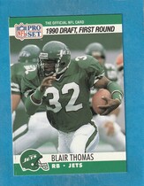 1990 Pro Set Base Set #670 Blair Thomas